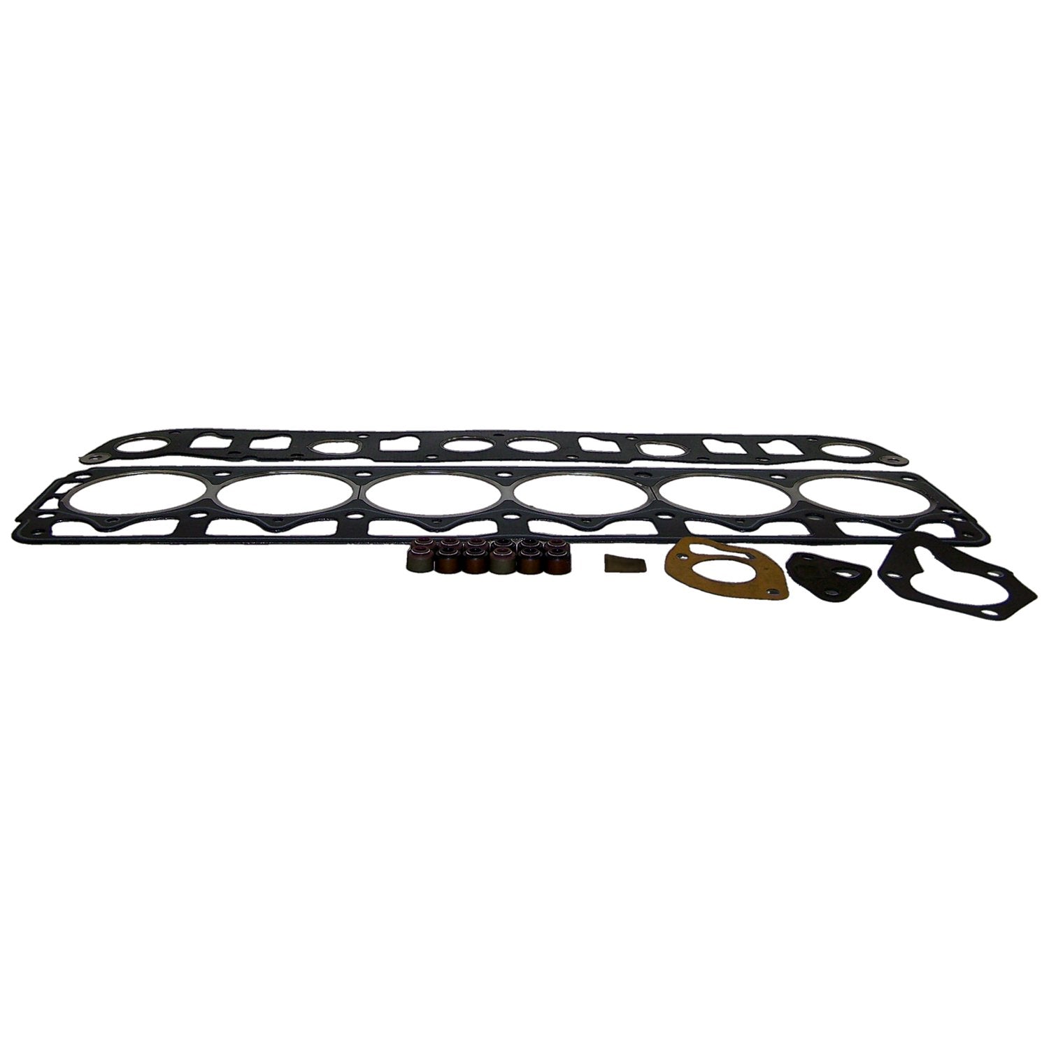 Upper Gasket Set for 1987-1990 Jeep XJ Cherokee, MJ Comanche w/ 4.0L Engine Crown Automotive-1