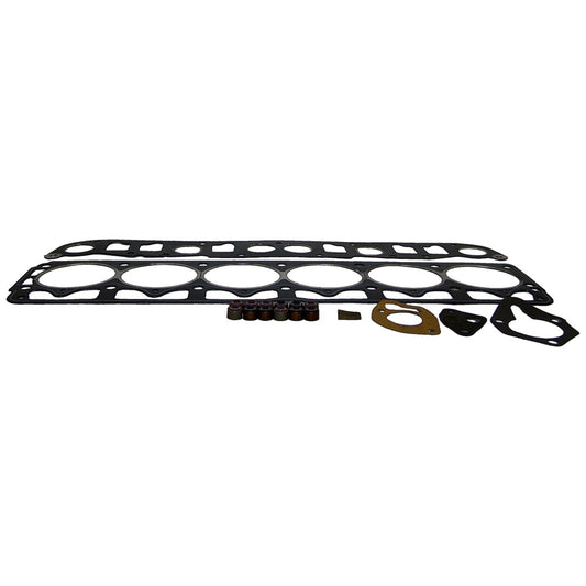 Upper Gasket Set for 1987-1990 Jeep XJ Cherokee, MJ Comanche w/ 4.0L Engine Crown Automotive-1