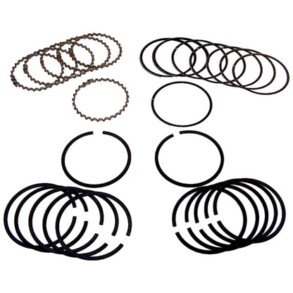 Standard Piston Ring Set for 1987-95 Jeep YJ, XJ, MJ, ZJ Models w/ 4.0L Engine Crown Automotive-1
