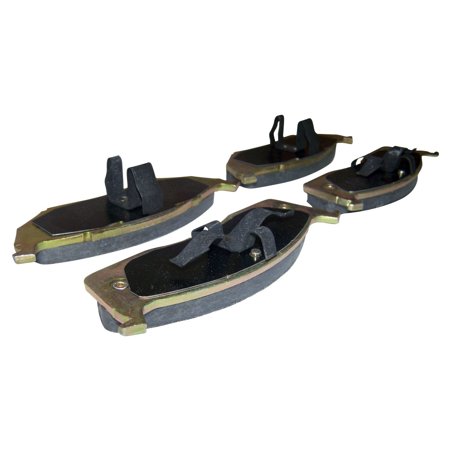 Front Brake Pad Set for 1995-1997 Dodge Neon w/ 5 Studs, Left and Right Crown Automotive