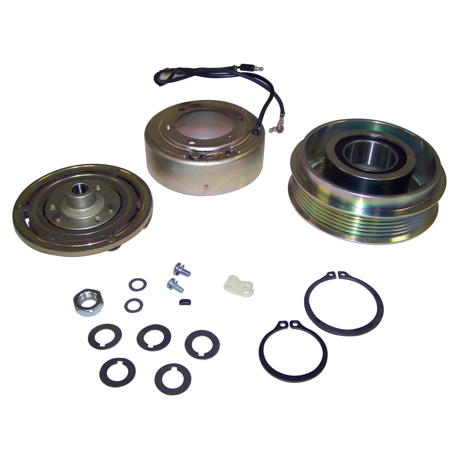 A/C Compressor Clutch for Select 1987-1990 Jeep YJ, XJ, MJ w/ 2.5L, 4.0L Engines Crown Automotive