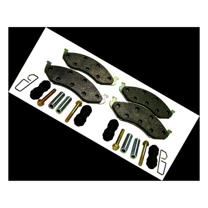 Front Brake Pad Master Kit for Select 90-06 Jeep TJ, YJ, XJ, MJ, ZJ Models Crown Automotive-1