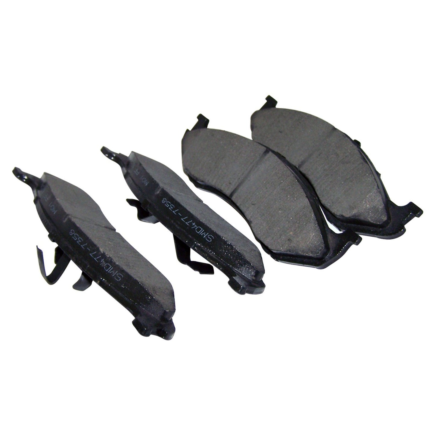 Front Brake Pad Set for Jeep 1990-2006 TJ, YJ, XJ, MJ, ZJ Models Crown Automotive