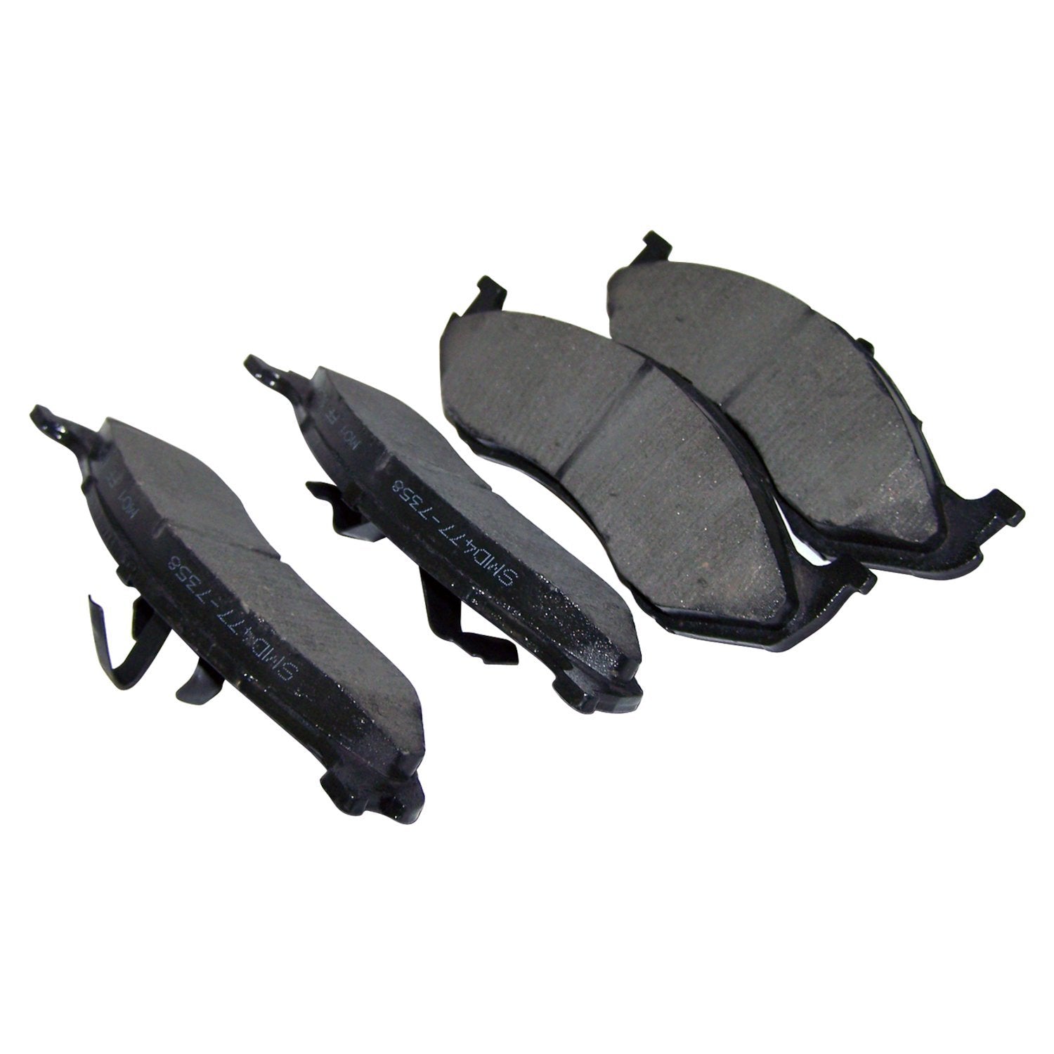 Front Brake Pad Set for Jeep 1990-2006 TJ, YJ, XJ, MJ, ZJ Models Crown Automotive