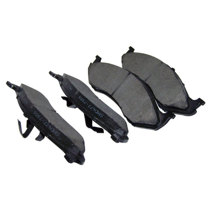 Front Brake Pad Set for Jeep 1990-2006 TJ, YJ, XJ, MJ, ZJ Models Crown Automotive