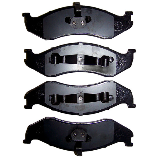 Front Brake Pad Set for Jeep 1990-2006 TJ, YJ, XJ, MJ, ZJ Models Crown Automotive-1