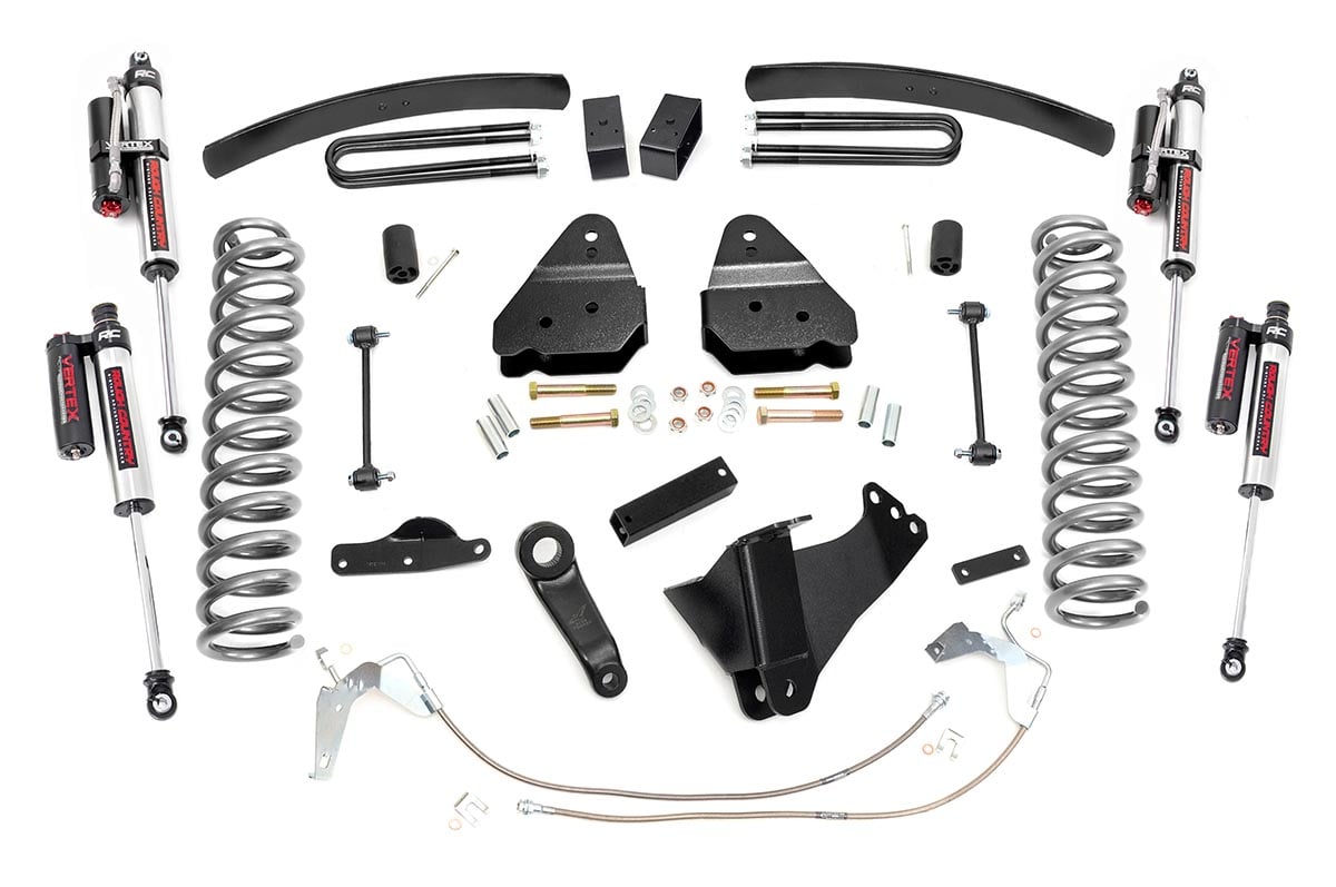 4.5 Inch Lift Kit | W/O Overloads | Vertex | Ford F-250/F-350 Super Duty (08-10) Rough Country