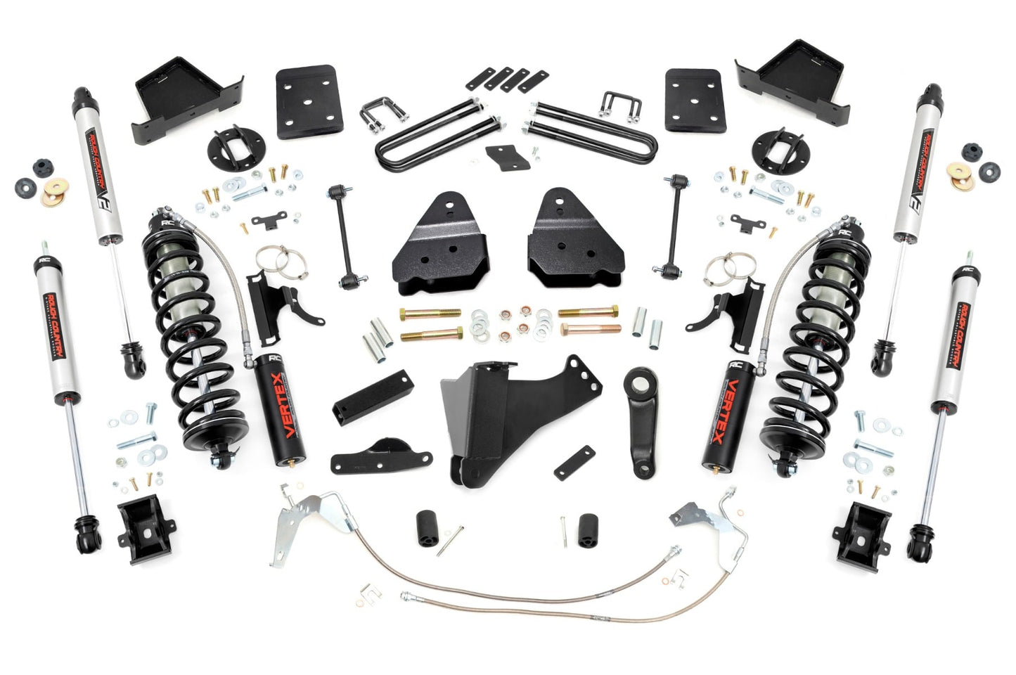 4.5 Inch Lift Kit W/O Overloads C/O V2 Ford F-250/F-350 Super Duty (08-10) Rough Country