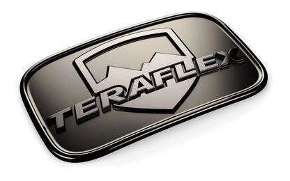 07-18 Wrangler JK Logo License Plate Delete Badge TeraFlex
