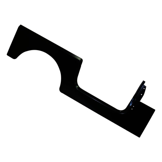 Left Side Panel, Black paintable without Jeep Logo for 76-95 CJ-7 & YJ Wrangler Crown Automotive-1