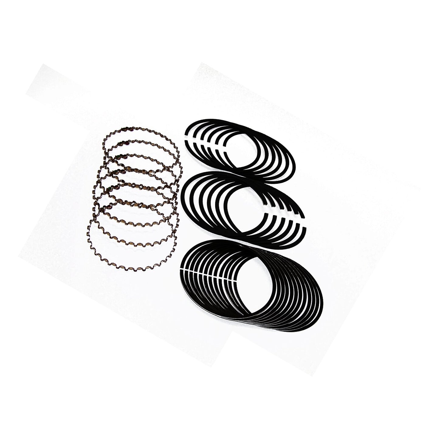 Piston Ring Set for 1996-2006 Jeep TJ, XJ, ZJ, ZG, WJ, WG w/ 4.0L Engine, .010 Inch Crown Automotive-1