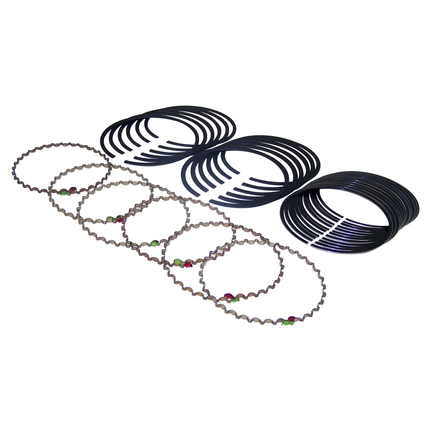 Piston Ring Set for 1996-2006 Jeep TJ, XJ, ZJ, ZG, WJ, WG w/ 4.0L Engine, .020 Inch Crown Automotive