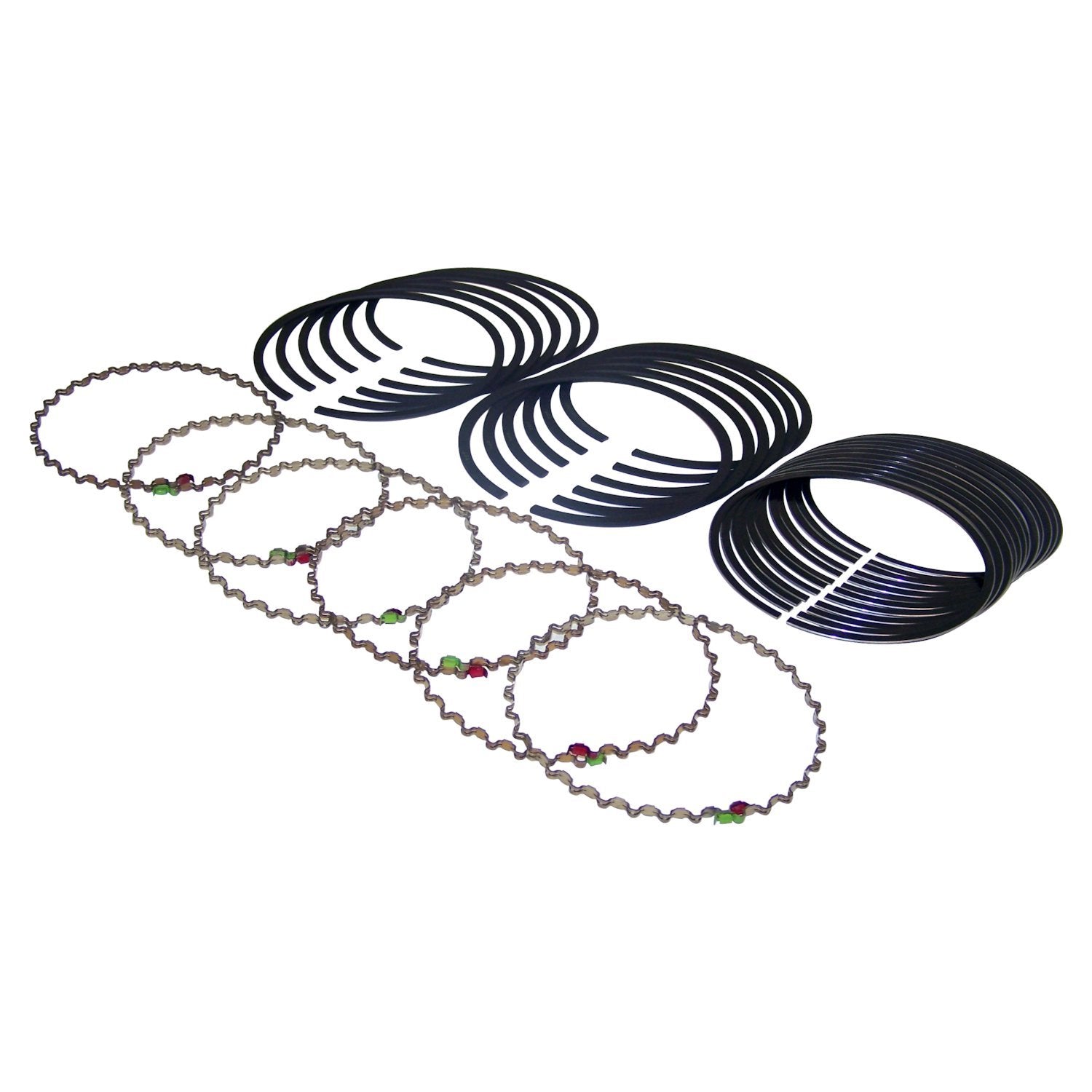 Piston Ring Set for 1996-2006 Jeep TJ, XJ, ZJ, ZG, WJ, WG w/ 4.0L Engine, .020 Inch Crown Automotive