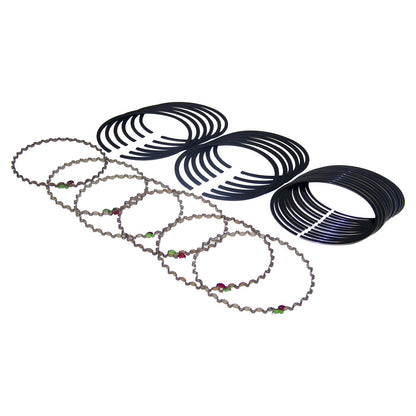 Piston Ring Set for 1996-2006 Jeep TJ, XJ, ZJ, ZG, WJ, WG w/ 4.0L Engine, .020 Inch Crown Automotive