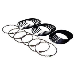 Piston Ring Set for 1996-2006 Jeep TJ, XJ, ZJ, ZG, WJ, WG w/ 4.0L Engine, .020 Inch Crown Automotive-2