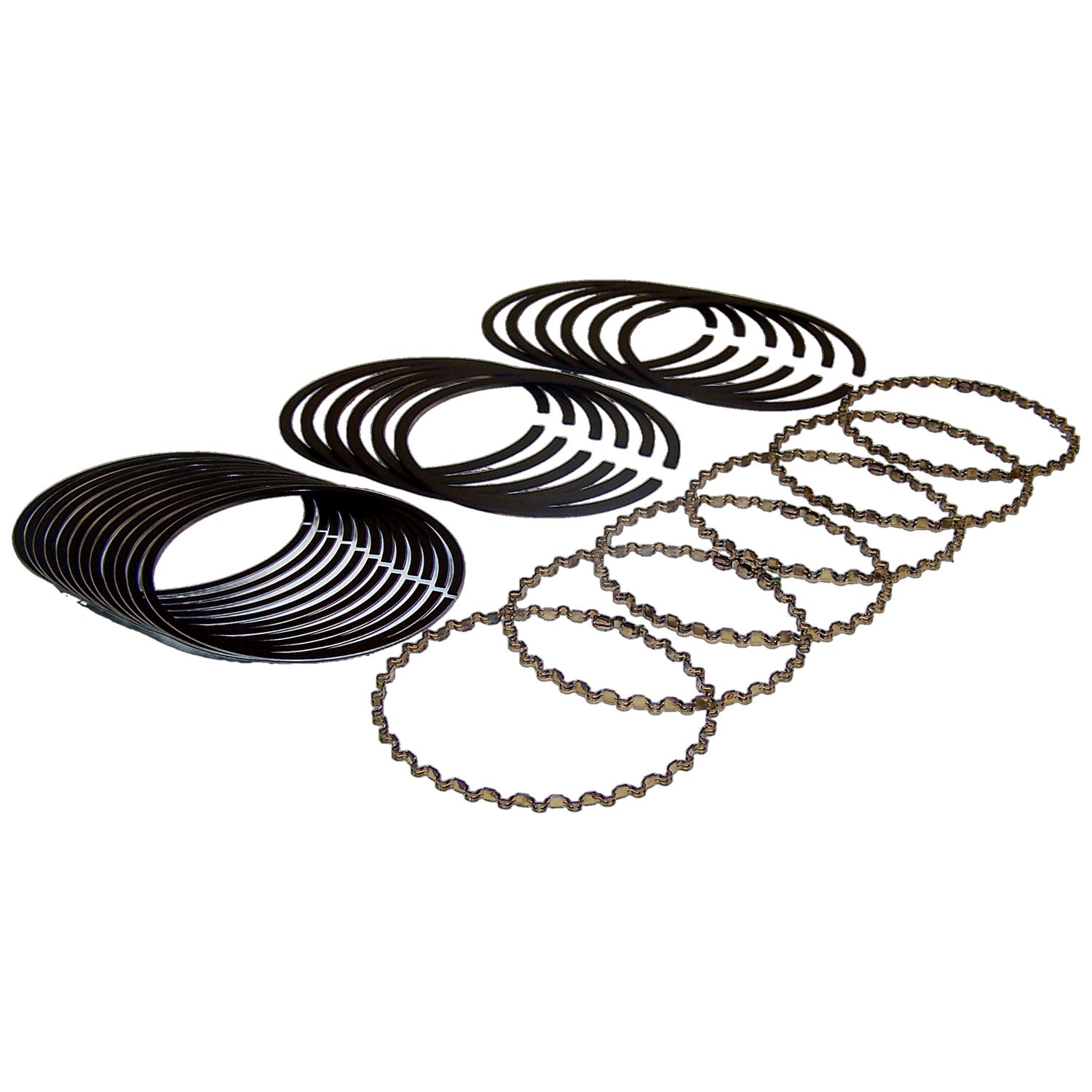 Standard Piston Ring Set for 1996-2006 Jeep Models w/ 4.0L Engine, For 6 Pistons Crown Automotive-1