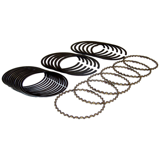 Standard Piston Ring Set for 1996-2006 Jeep Models w/ 4.0L Engine, For 6 Pistons Crown Automotive-1