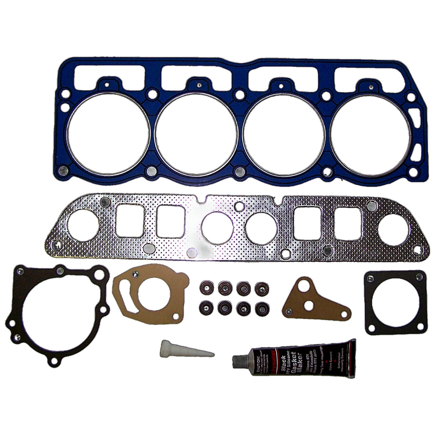 Upper Engine Gasket Set for Select 94-02 Jeep XJ, YJ, TJ Models w/ 2.5L Engine Crown Automotive-1
