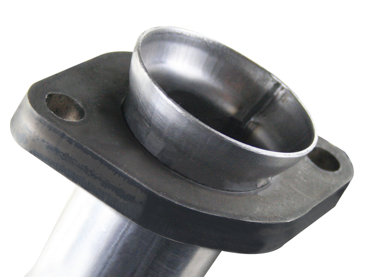 Twisted Steel 2 Inch-2-1/2 Inch Aluminized Steel Loop-Delete Downpipe & Y-Pipe Jeep Wrangler (JK) 12-18 V6-3.6L aFe Power-6