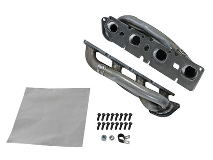 Twisted Steel 304 Stainless Steel Short Tube Header Dodge Ram 1500 (Dt) 19-24 V8-5.7L Hemi aFe Power-1