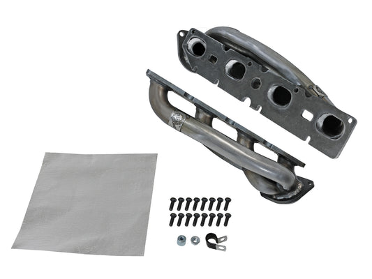 Twisted Steel 304 Stainless Steel Short Tube Header Dodge Ram 1500 (Dt) 19-24 V8-5.7L Hemi aFe Power-1