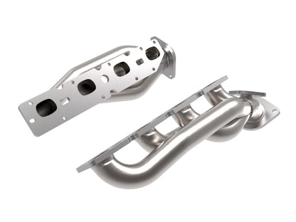 Twisted Steel 304 Stainless Steel Short Tube Header Ram 2500/3500 19-20 V8-6.4L aFe Power