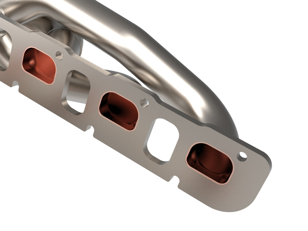 Twisted Steel 1-7/8 Inch 304 Stainless Headers w/ Titanium Coat Finish Ram 1500 Trx 21-24 V8-6.2L (sc) aFe Power-2