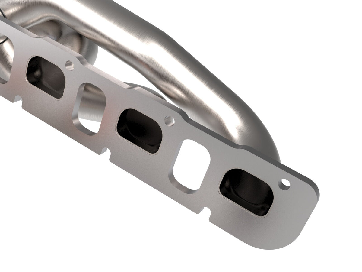 Twisted Steel 1-7/8 Inch 304 Stainless Headers w/ Raw Finish Ram 1500 Trx 21-24 V8-6.2L (sc) aFe Power-2