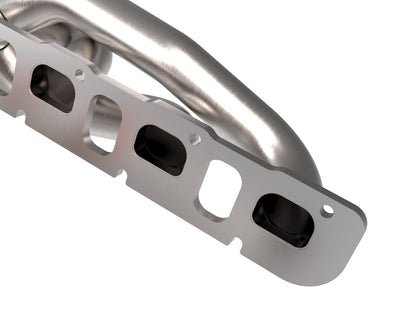 Twisted Steel 1-7/8 Inch 304 Stainless Headers w/ Raw Finish Ram 1500 Trx 21-24 V8-6.2L (sc) aFe Power-2