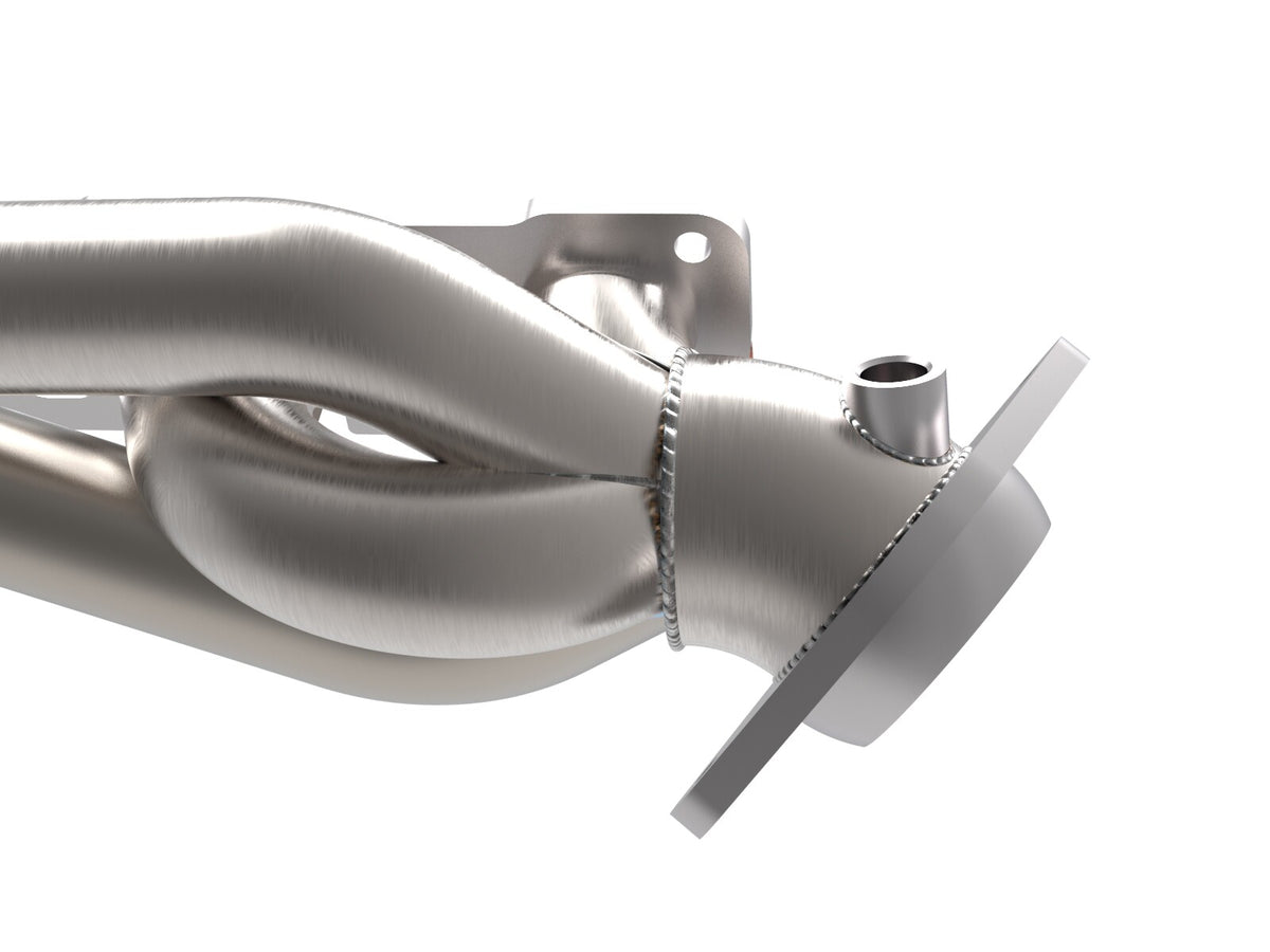 Twisted Steel 1-7/8 Inch 304 Stainless Headers w/ Raw Finish Ram 1500 Trx 21-24 V8-6.2L (sc) aFe Power-3