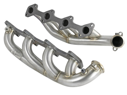 Twisted Steel 1-3/4 Inch to 2 Inch 304 Stainless Headers Ford Diesel Trucks 03-07 V8-6.0L (td) aFe Power