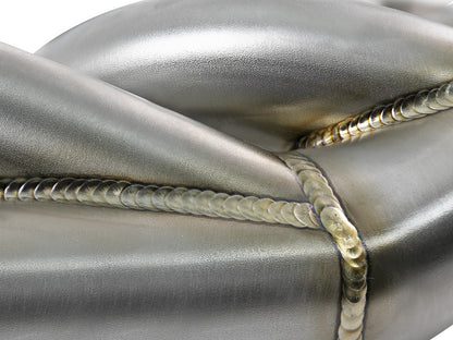 Twisted Steel 1-3/4 Inch to 2 Inch 304 Stainless Headers Ford Diesel Trucks 03-07 V8-6.0L (td) aFe Power-5