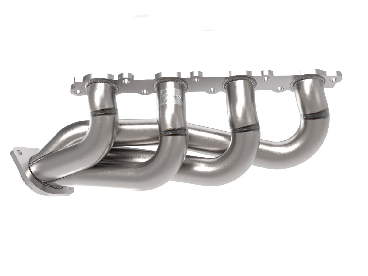 Twisted Steel 304 Stainless Steel Headers Ford F-250/F-350 20-22 V8-7.3L aFe Power-2