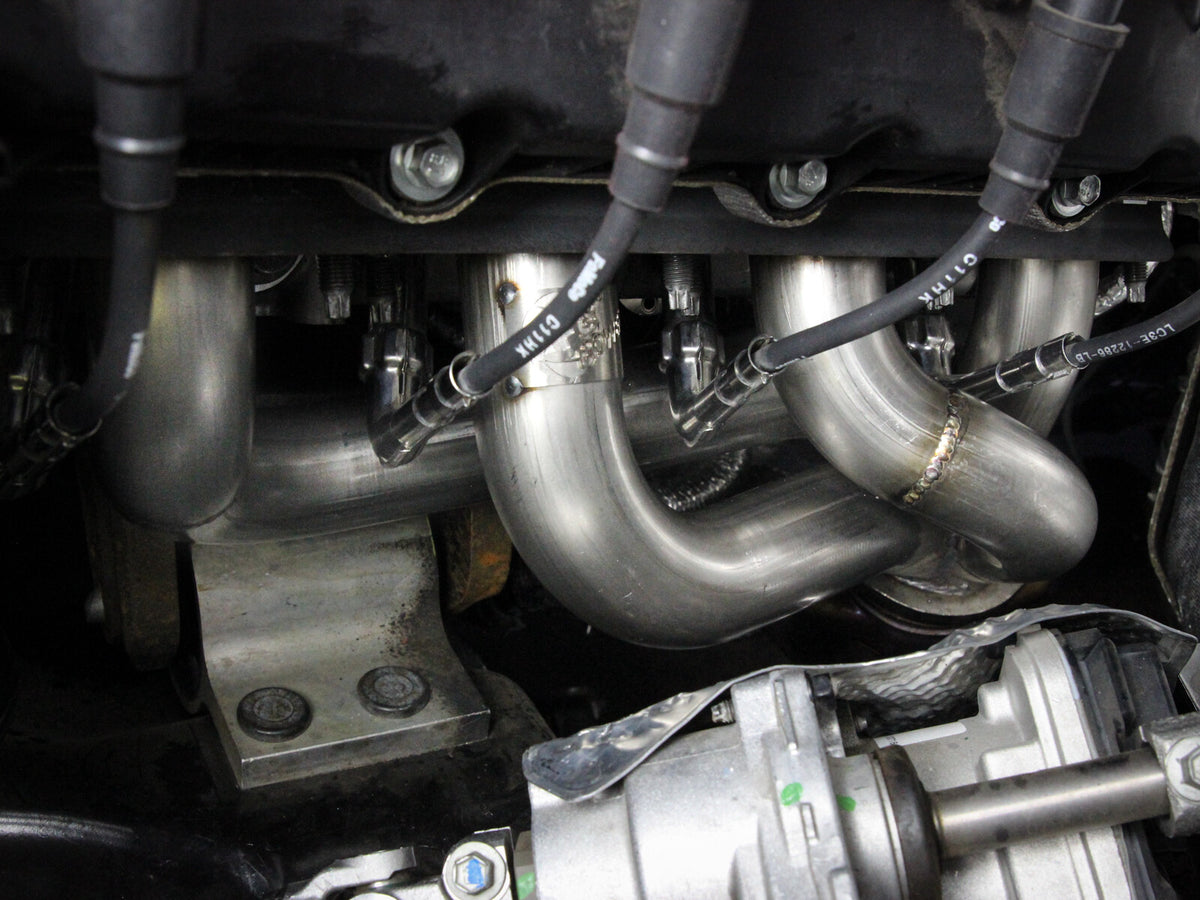 Twisted Steel 304 Stainless Steel Headers Ford F-250/F-350 20-22 V8-7.3L aFe Power-5