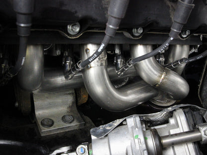 Twisted Steel 304 Stainless Steel Headers Ford F-250/F-350 20-22 V8-7.3L aFe Power-5
