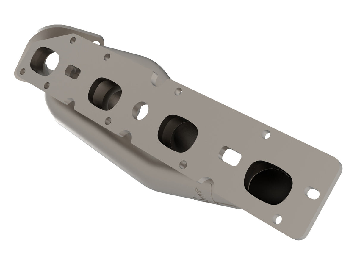 Twisted Steel 304 Stainless Steel Short Tube Header w/ Titanium Coat Finish Jeep Grand Cherokee (WK2) 11-21/ Dodge Durango 11-26 V8-5.7L Hemi aFe Power-2