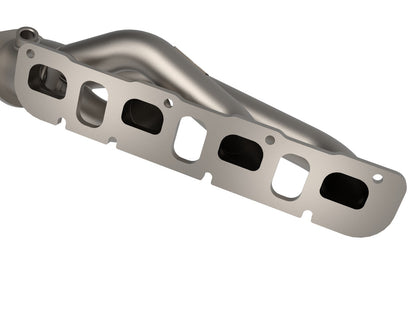 Twisted Steel 1-7/8 Inch to 2-3/4 Inch 304 Stainless Headers w/ Titanium Coat Finish Jeep Wrangler 392 21-26 V8-6.4L aFe Power-2