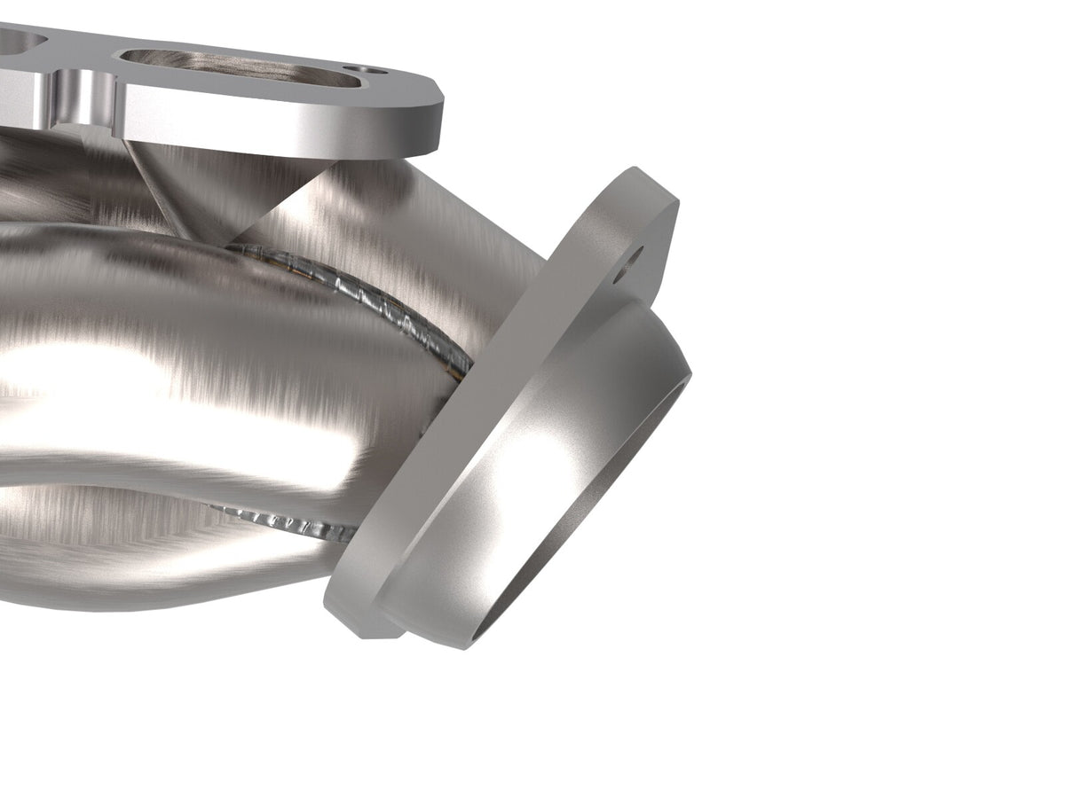 Twisted Steel 1-7/8 Inch to 2-3/4 Inch 304 Stainless Headers w/ Raw Finish Jeep Wrangler 392 21-26 V8-6.4L aFe Power-3