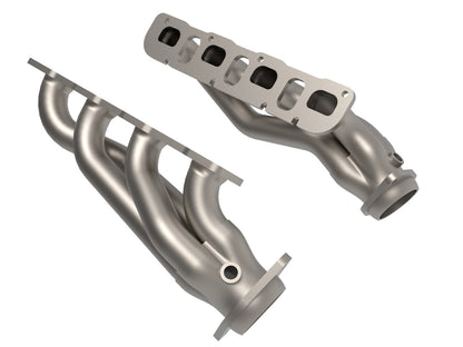 Twisted Steel 1-7/8 Inch to 2-3/4 Inch 304 Stainless Headers w/ Titanium Coat Finish Jeep Grand Cherokee Trackhawk (WK2) 18-21/Dodge Durango SRT Hellcat 21-26 V8-6.2L (sc) aFe Power-1