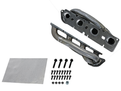 Twisted Steel 409 Stainless Steel Short Tube Header Dodge/Ram 1500 09-18/Ram 1500 Classic 19-24 V8-5.7L Hemi aFe Power-1