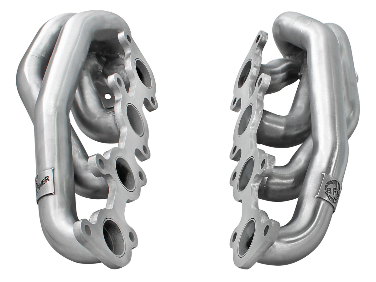 Twisted Steel 409 Stainless Steel Short Tube Header Ford F-150 11-14 V8-5.0L aFe Power-2