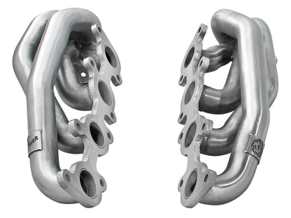 Twisted Steel 409 Stainless Steel Short Tube Header Ford F-150 11-14 V8-5.0L aFe Power-2