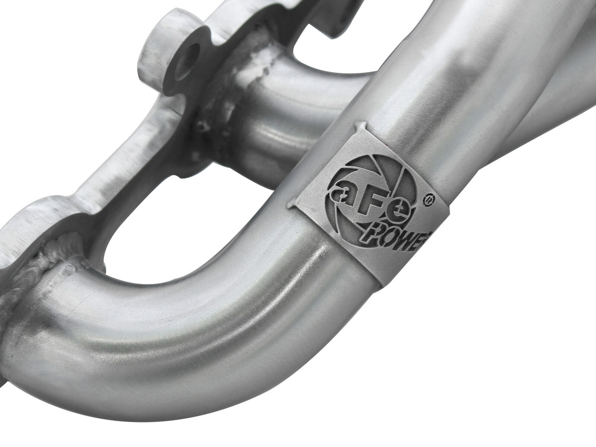 Twisted Steel 409 Stainless Steel Short Tube Header Ford F-150 11-14 V8-5.0L aFe Power-3
