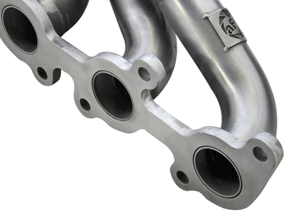 Twisted Steel 409 Stainless Steel Short Tube Header Ford F-150 11-14 V8-5.0L aFe Power-4