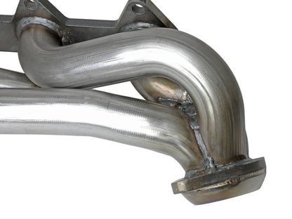 Twisted Steel 409 Stainless Steel Short Tube Header Ford F-150 04-10 V8-5.4L aFe Power-3