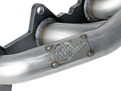 Twisted Steel 409 Stainless Steel Short Tube Header Ford F-150 04-10 V8-5.4L aFe Power-4
