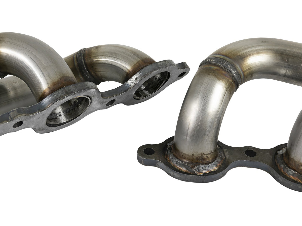 Twisted Steel 409 Stainless Steel Short Tube Header GM Silverado/Sierra 1500 14-18 / Silverado Ld/Sierra Limited 2019 V8-5.3/6.2L aFe Power-1