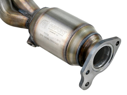 Twisted Steel Header 409 Stainless Steel w/ Cat Toyota Tacoma 05-11 V6-4.0L aFe Power-2