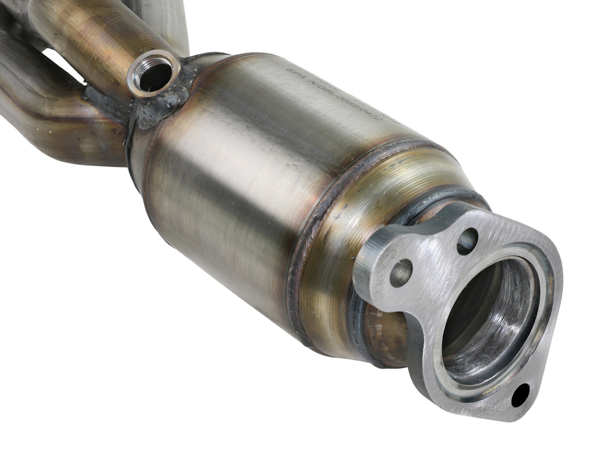 Twisted Steel Header 409 Stainless Steel w/ Cat Toyota Tacoma 05-11 V6-4.0L aFe Power-4