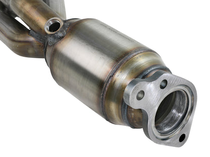 Twisted Steel Header 409 Stainless Steel w/ Cat Toyota Tacoma 05-11 V6-4.0L aFe Power-4